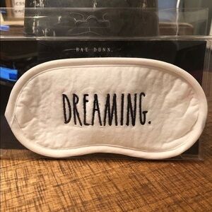 Rae Dunn “DREAMING.” Embroidered Sleep Mask NWT